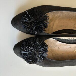 Ferragamo Black Shoe - Vintage